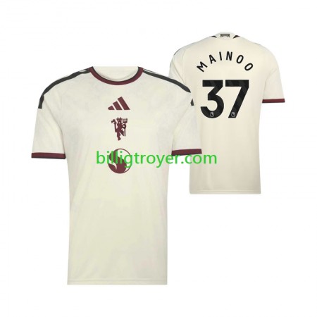 Billige Fotballdrakter Manchester United Kobbie Mainoo 37 Tredjedraktsett 2026/27 Kortermet